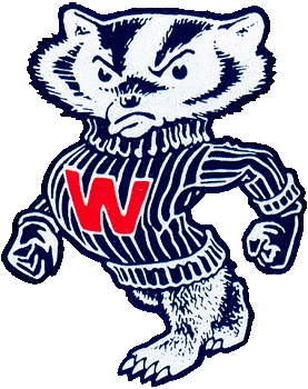 Wisconsin Badgers 1967-1990 Primary Logo t shirts iron on transfers